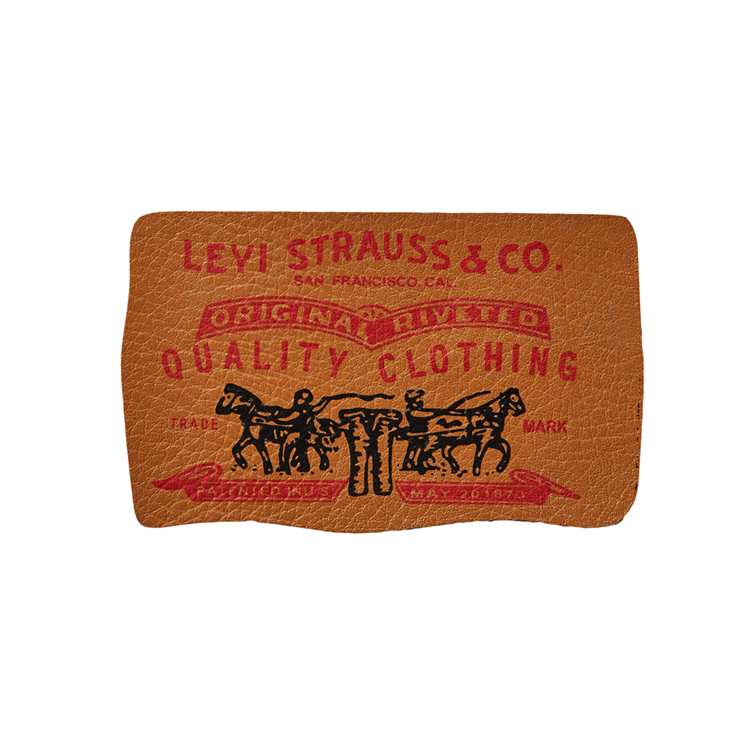 denim leather patch